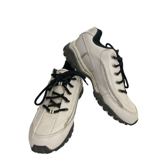 Rawlings Women's size 7.5 White Leather sneakers shoes - Picture 1 of 8